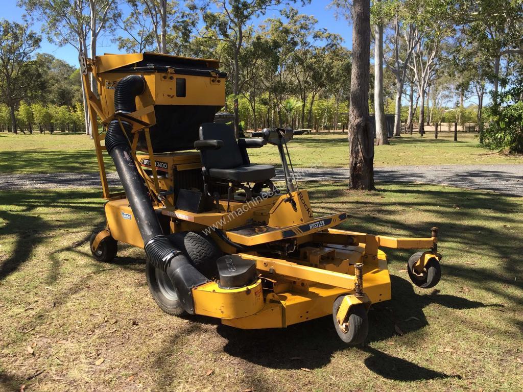 Used hustler 60 Hustler 3400 ZTR Lawn Mower with hydraulic catcher Zero