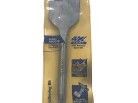 Irwin Speedbor Spade Blue Groove Quick Change 32mm Wood Drill Bit 88932 - picture0' - Click to enlarge