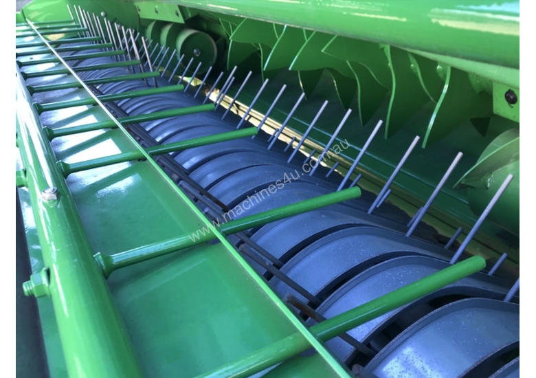 caption John Deere 854 Round Baler Hay/Forage Equip