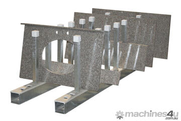 Finished Goods Rack. For storage of finished granite & marble work pieces