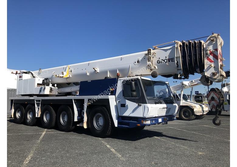 caption 2008 Grove GMK 5130