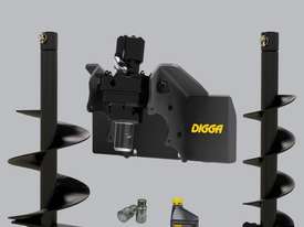 Digga ML auger drive combo package mini loader - picture0' - Click to enlarge