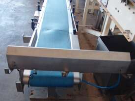Flat Belt Conveyor, 3300mm L x 380mm W x 350mm H - picture2' - Click to enlarge