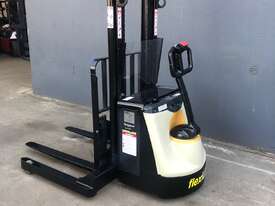 Crown M4020TL - 1.25 Heavy Duty Walkie Stacker Forklift - picture0' - Click to enlarge