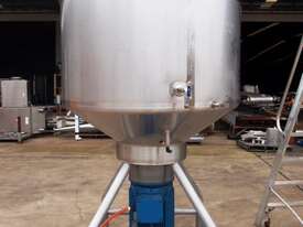 Scrape Surface Jacketed Mixing Tank, Capacity: 1,000Lt - picture2' - Click to enlarge