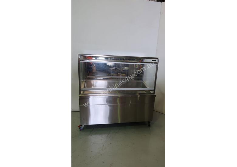 caption Custom Refrigerated Seafood Display