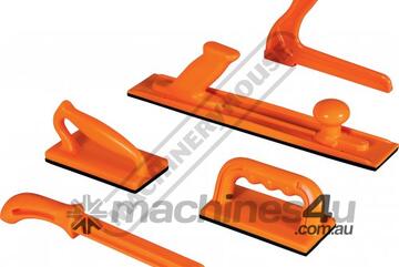 Safety Push Blocks & Stick Set PSK5 Moulded In Bright Orange Colour Includes 3 x Push Blocks & 2 x P