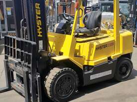 Hyster 3.5 ton Container entry mast forklift for sale side shift solid tyres good condition - picture0' - Click to enlarge