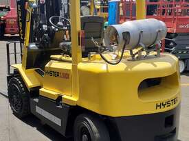 Hyster 3.5 ton Container entry mast forklift for sale side shift solid tyres good condition - picture1' - Click to enlarge