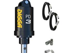 Digga PD3 Auger Drive for Mini Excavators up to 4T - picture2' - Click to enlarge