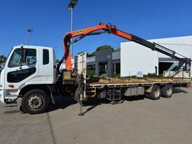 2011 MITSUBISHI FUSO FIGHTER FN600 - Truck Mounted Crane - 6X4 - Tray Truck - picture0' - Click to enlarge