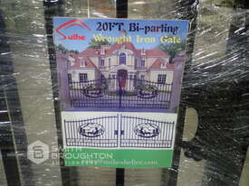 SUIHE 20FT BI-PARTING WROUGHT IRON GATES (UNUSED) - picture0' - Click to enlarge