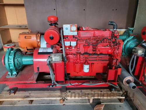 Diesel fire pump set (1 pump & 1 Engine)