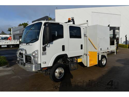 2012 ISUZU NPS 300 - Service Trucks - 4X4 - Dual Cab - Tail Lift