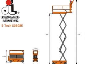 8m Electric Scissor Lift - picture0' - Click to enlarge