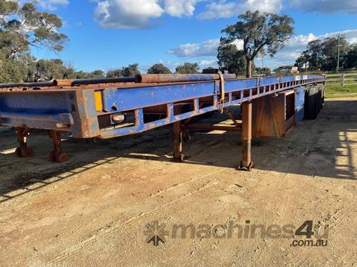 Trailer Flat Top Freighter 45ft Lead Tri axle SN1172 1TJL214