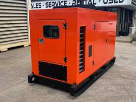 50 KVA PERKINS/STAMFORD DIESEL GENERATOR ONLY 17 HOURS T/T -   AS NEW / EX STANDBY  - picture0' - Click to enlarge