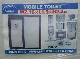 Unused Portable Bathroom, Toilet, Shower, Sinks - picture1' - Click to enlarge