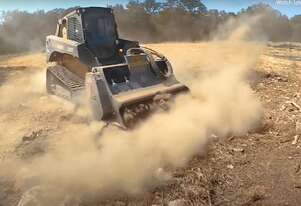 STONE CRUSHERS FOR SKID STEERS STC/SSL from 90 to 120 hp * ITALIAN ENGINEERING *