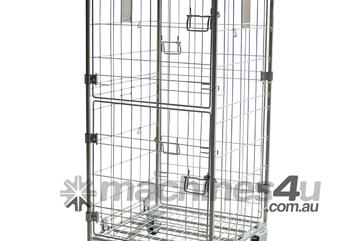 4 Sided Roll Cage with 2 Half Doors + 1 Full Door - A Base (RCR400)