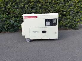 7.5KVA Silenced Diesel Generator 240V - picture0' - Click to enlarge