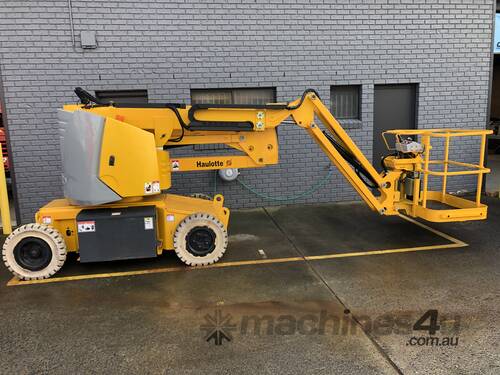 Electric Haulotte 12m knuckle Boom lift. EWP 