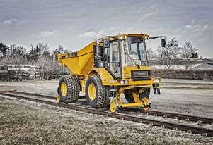 Hydrema 912GS-Rail Dump Truck 147 hp High-Performance Solution for Rail Track Maintenance!