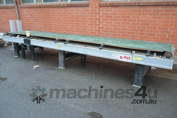 Keenman 5m Motorised powered 1000mm wide rubber belt conveyor KHK0RYDD