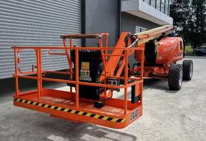 JLG 600AJ - 60ft 4x4 Knuckle Boom Lift + Genset