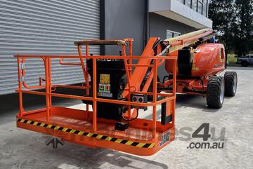 JLG 600AJ - 60ft 4x4 Knuckle Boom Lift + Genset
