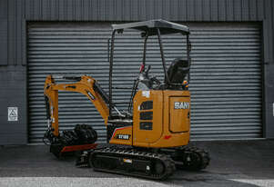 SANY 1.9T Zero Swing Excavator/Digger Package: Versatile, Compact, and Ready to Work!