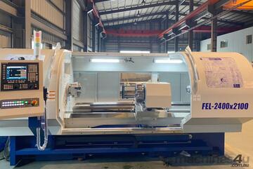   AJAX 610mm, 720mm & 800mm Flat Bed CNC Lathes