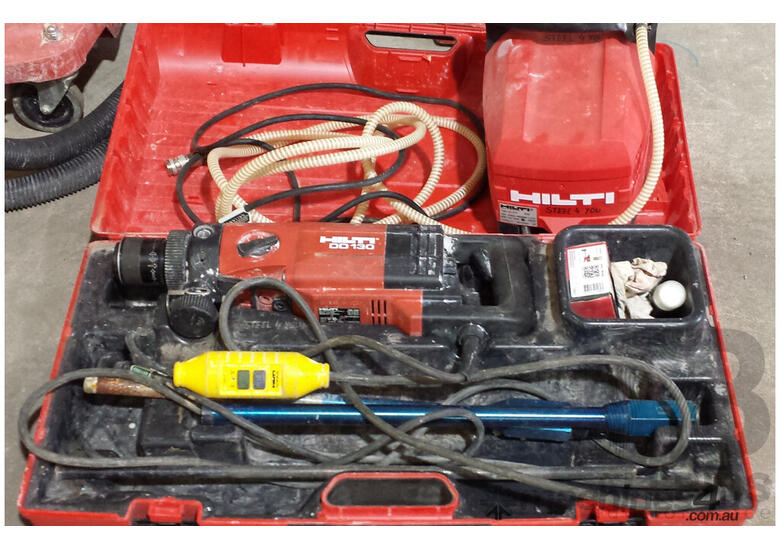 Used hilti Hilti DD 130 Wet and Dry Core Drill With Hilti Accessories