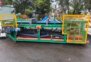 Delkor Vacuum Belt Filter Press 800mm wide belt 2m2 filter area