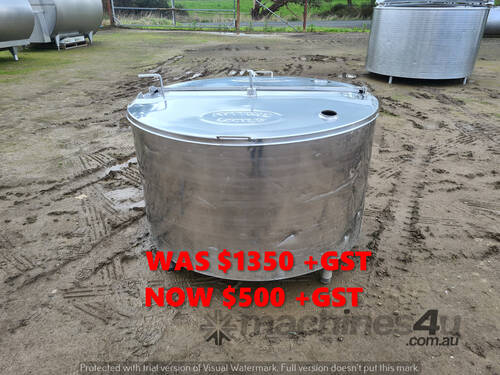 caption MYTTONS | VAT | 680L | Insulated with Dipstick & 2