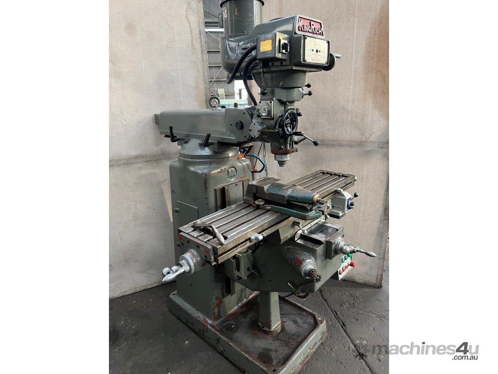 Used king rich King Rich KR2000V milling machine with DRO tolling