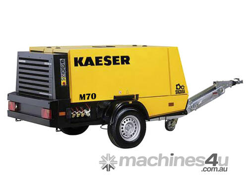 CVA Compressors - New Kaeser M70 Diesel Air Compressor - 250cfm