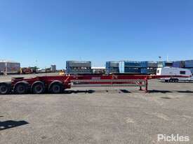 2015 Barker Heavy Duty Tri Axle Skel Trailer Combination - picture0' - Click to enlarge