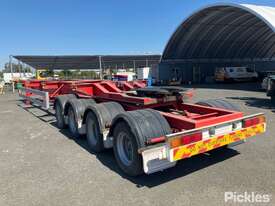 2015 Barker Heavy Duty Tri Axle Skel Trailer Combination - picture2' - Click to enlarge