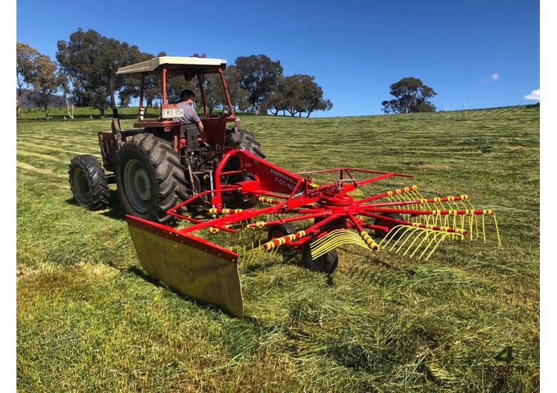 farmtech tot 424 11 rotary hay rake 4.1m