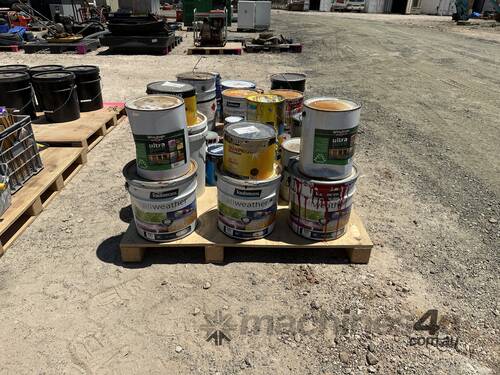 1 x Pallet of Assorted Paint