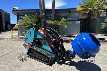 Boleo Mini Skid Steer Loader with cement mixer