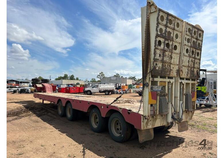 Buy Used 2008 RHINO TRAILERS 2008 RHINO 4x4 FULL WIDENER LOW LOADER ...