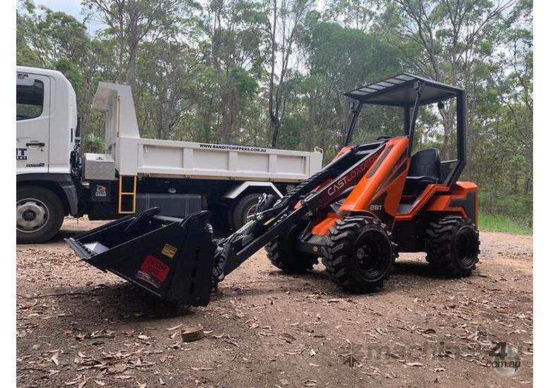 caption 2023 Cast Mini Loader 28T - The TOUGHEST in Australia!