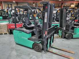 Mitsubishi FB20TCB 3 Wheel Battery Electric Forklift 600Hrs  - picture0' - Click to enlarge