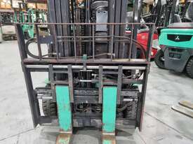 Mitsubishi FB20TCB 3 Wheel Battery Electric Forklift 600Hrs  - picture1' - Click to enlarge