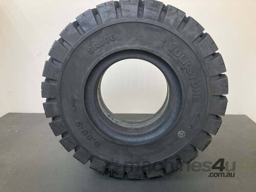 Forklift Tyre - Puncture Proof, Solid Design!