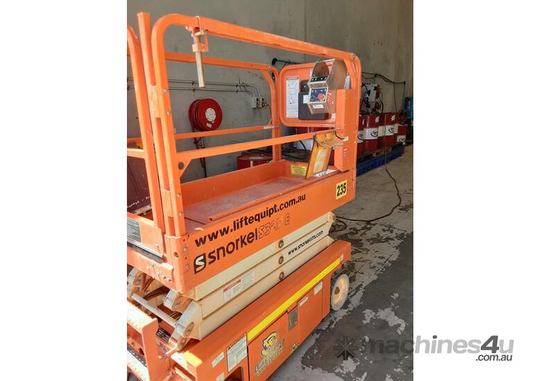 caption LIFT EQUIPT - Snorkel 19ft Scissor Lift - EOFY DEAL