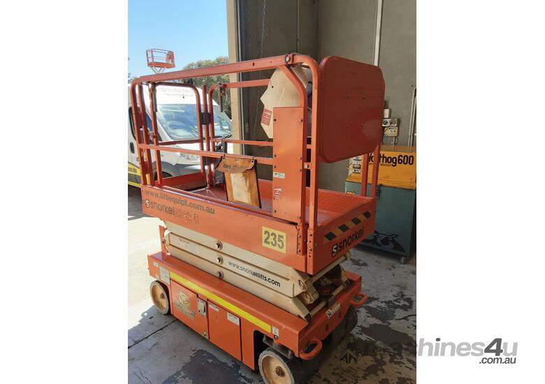 caption LIFT EQUIPT - Snorkel 19ft Scissor Lift - EOFY DEAL