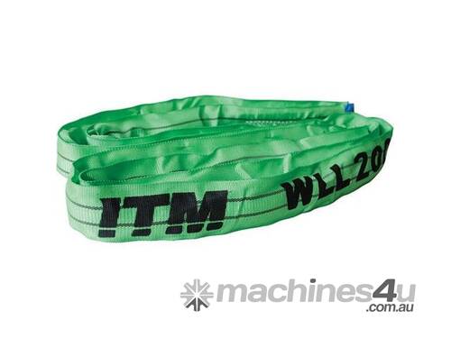 caption 2 Tonne Round Lifting Slings (Up To 10m) by ITM